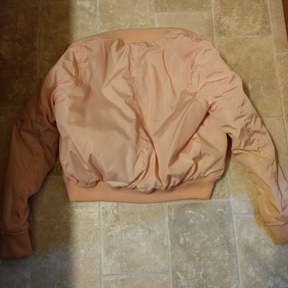 Pink Bomber Jacket - Picture 4 of 5